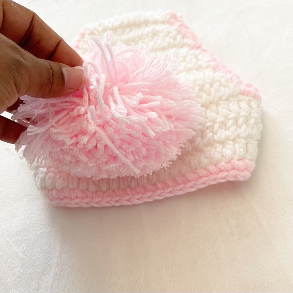 🔥3x20🔥 Knitted newborn crochet diaper Sz 0-3 Months - Picture 5 of 9